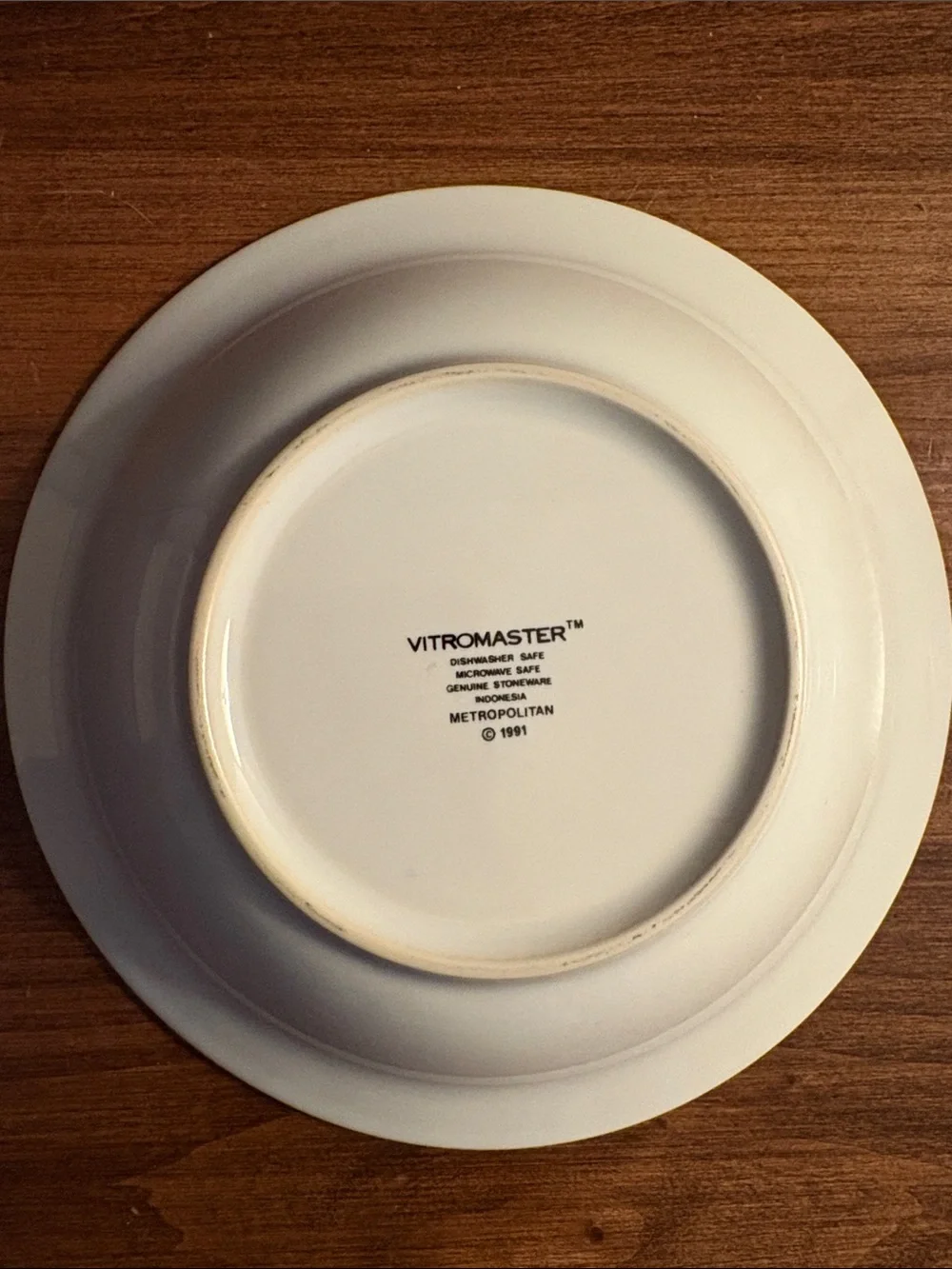 VTG 1991 VITROMASTER Metropolitan Soup/Cereal Bowls 7.25” Set of (4)